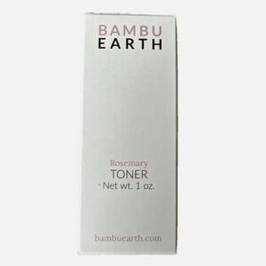 NEW IN BOX- Bambu Earth Rosemary Toner - Net wt. 4 oz